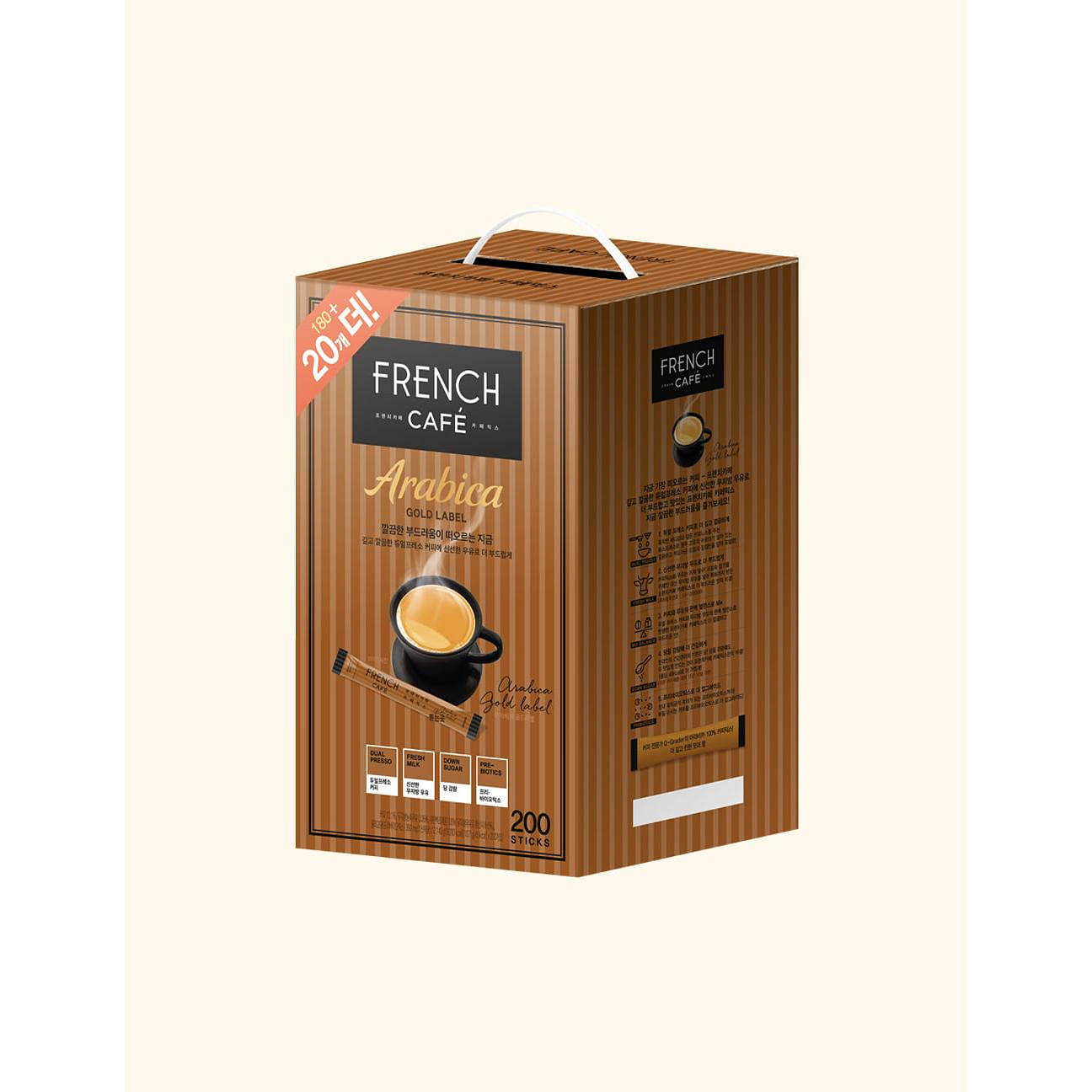 NAMYANG French Cafe Arabica Gold 3-in-1 Coffee 200T 1 케이스