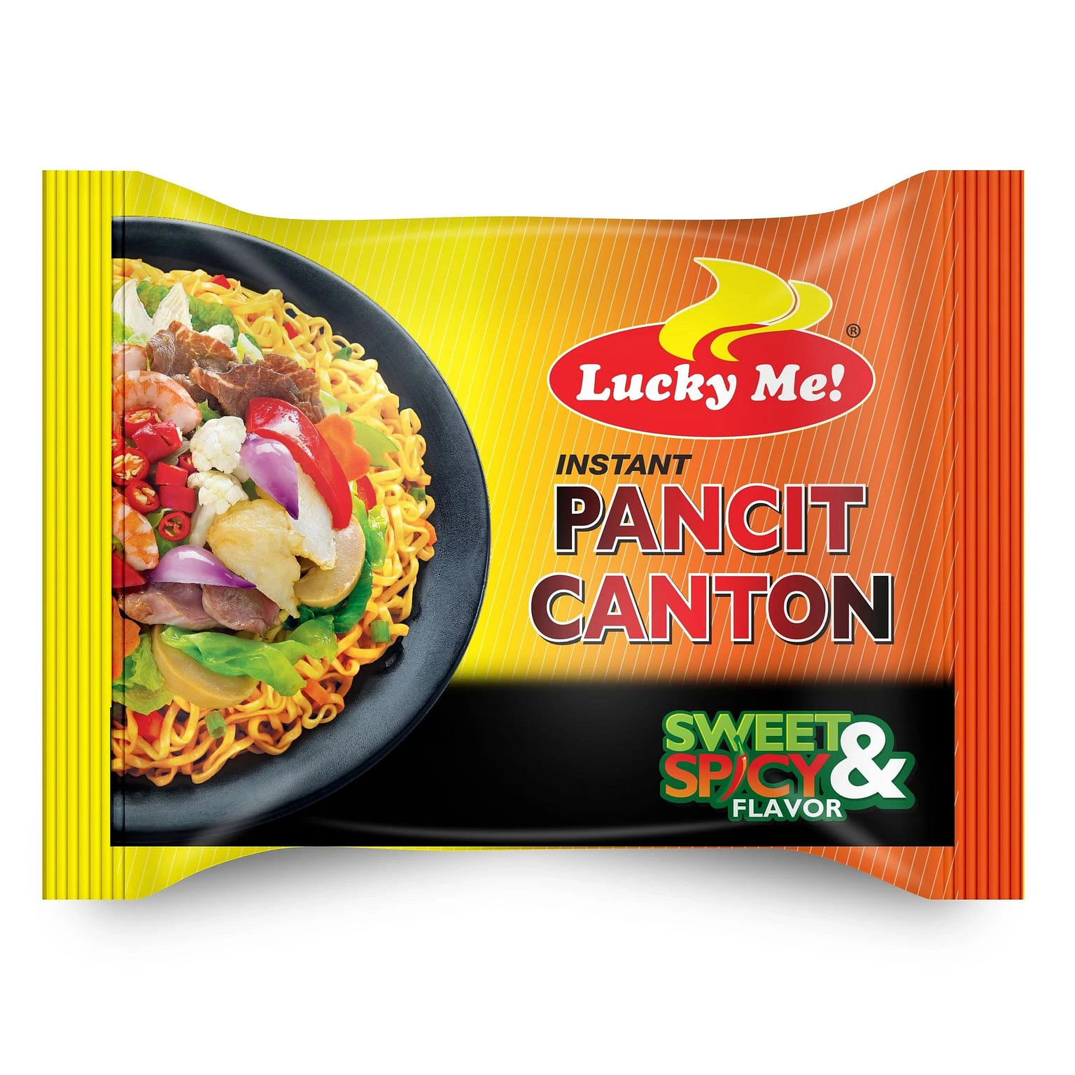 Lucky Me! Instant Pancit Canton Sweet and Spicy 1 count 1 개