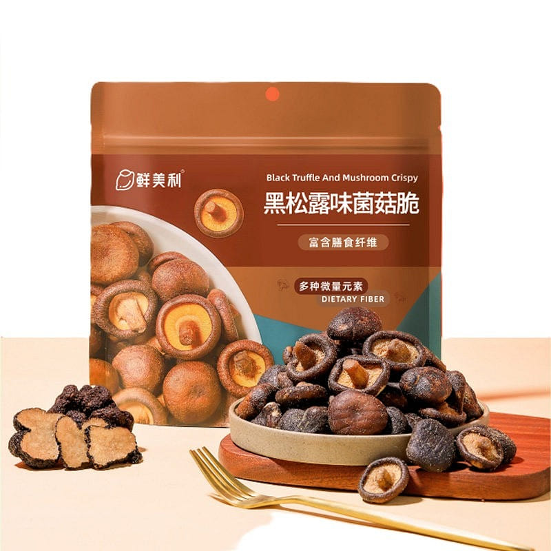 Xianmeili Black Truffle Mushroom Crisps 1pc 100 g