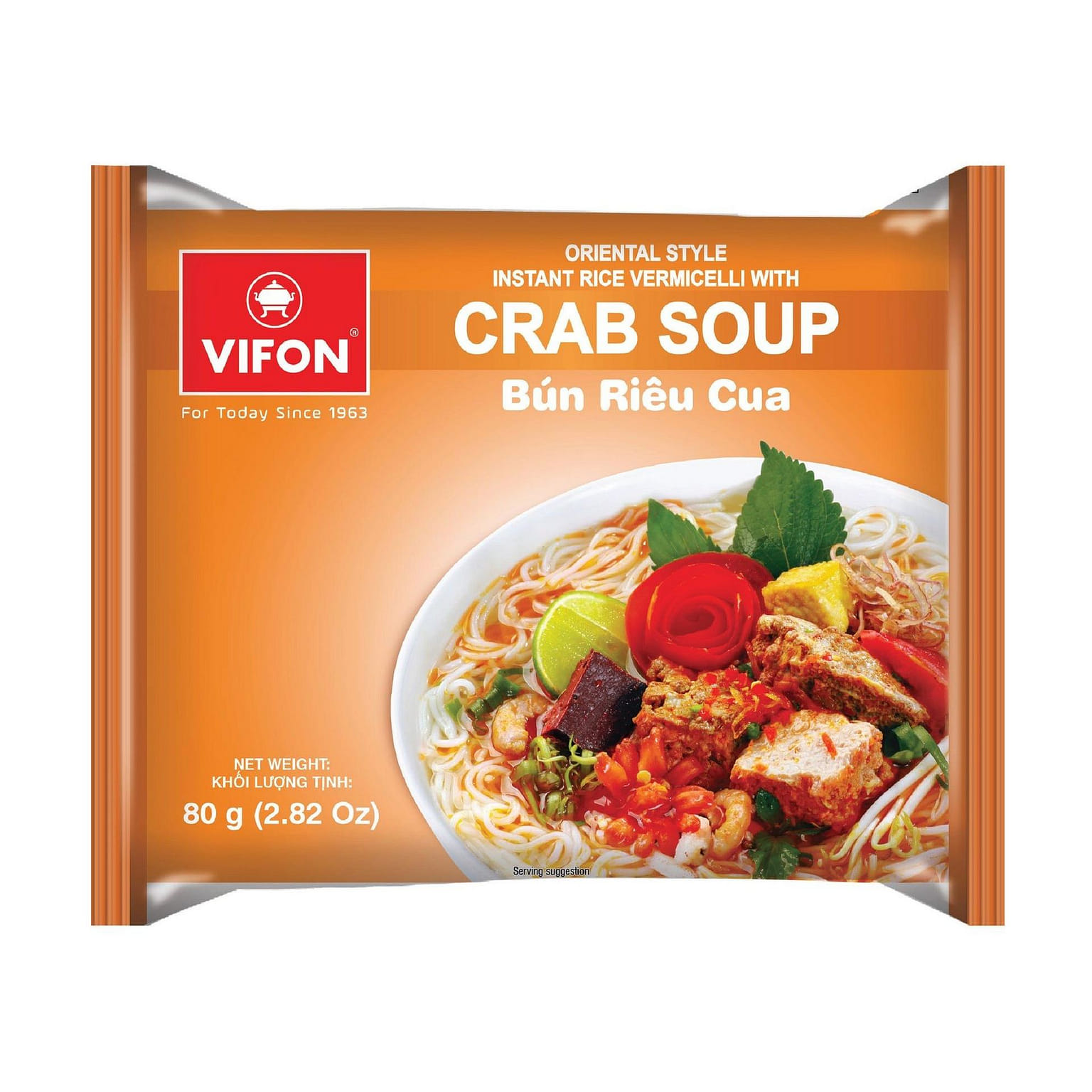 Vifon Rice Vermicelli with Crab Soup Bun Rieu Cua 1 each