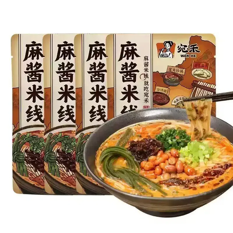 Wanhe Henan Sesame Paste Rice Noodles 243g*3Bags 243 g