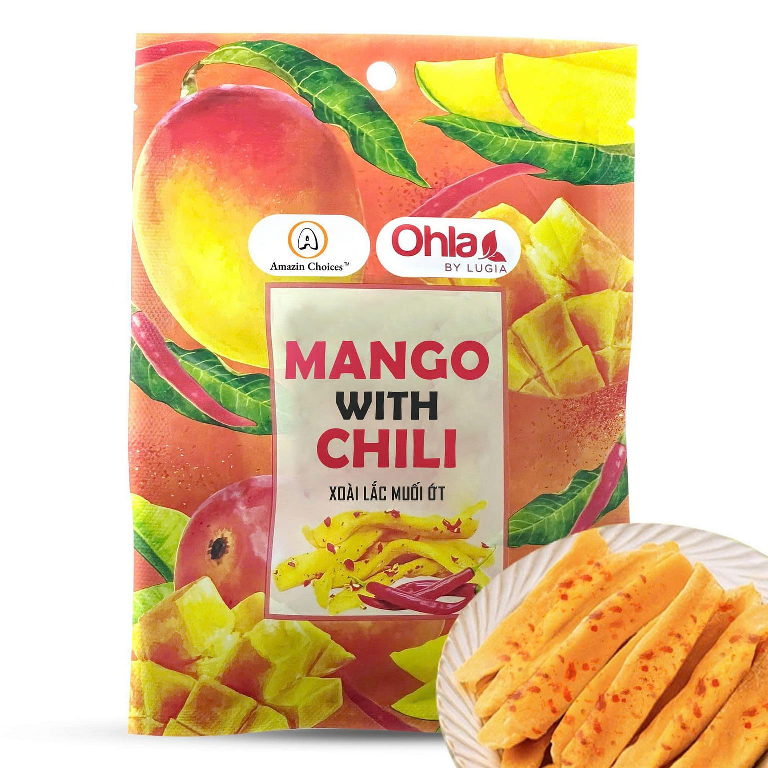 Amazin Choices 칠리 망고 말랭이 50 그램