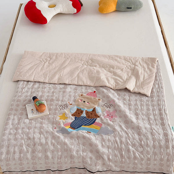 Cuddle Crew Kid Duvet Taupe Teddy120x150 700g 2000 g