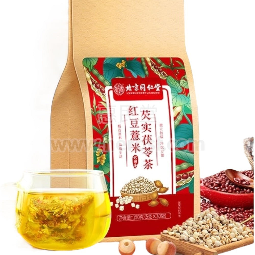 Red Bean Coix Seed Euryale Seed and Poria Tea5g*30 1 개