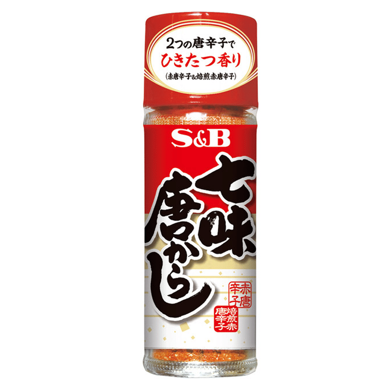S&B blend of seven spices Spice Chili Pepper 15g 1 each