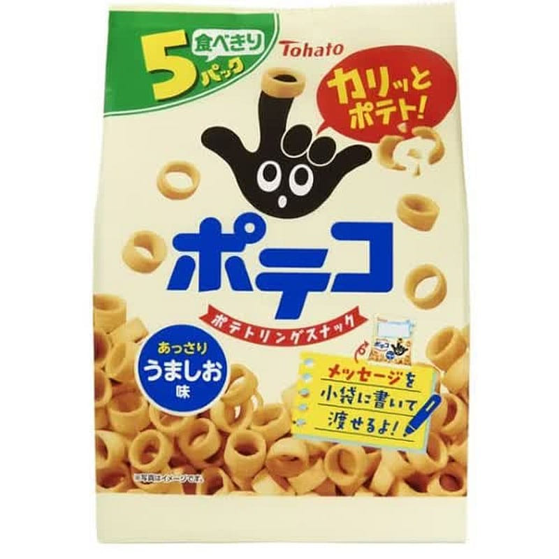 Tohato Potatoes Umashio 110g (22g x5) 1 個