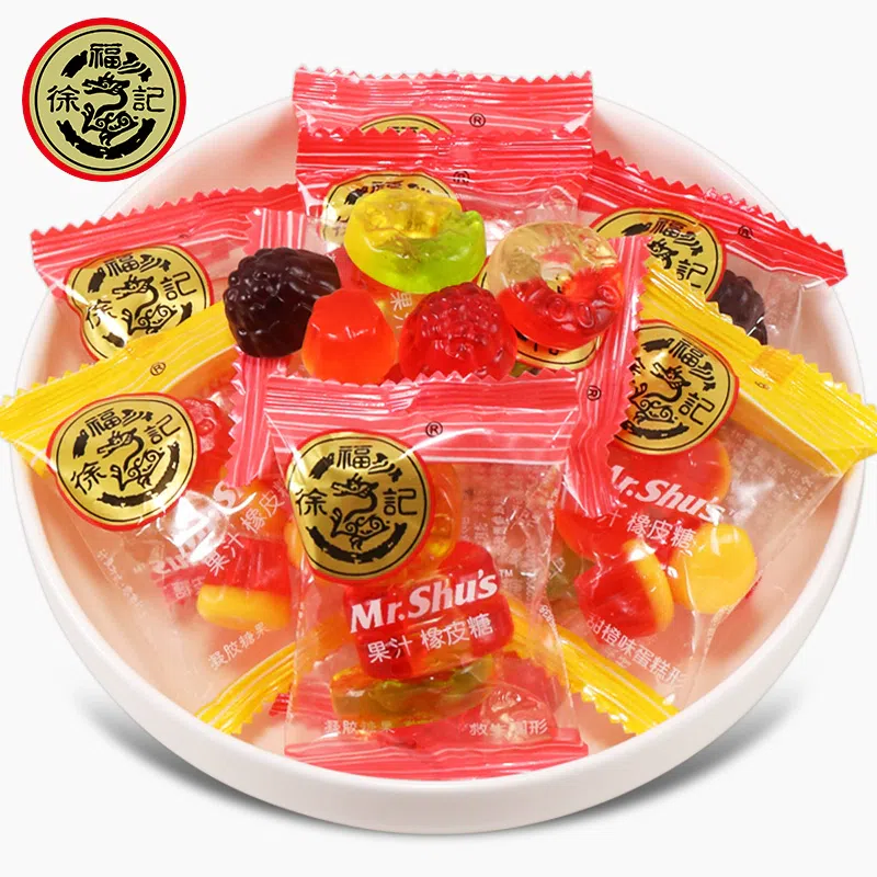 Hsu Fu Chi fruit juice gummy gummy fruit flavor 250 กรัม