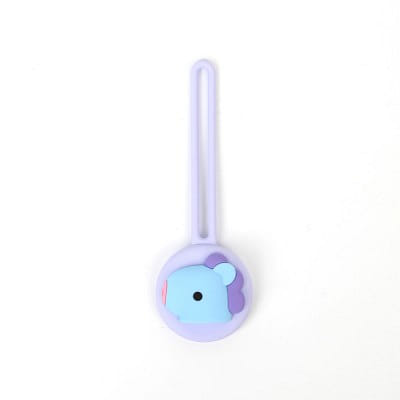 BT21 Little Buddy AirTag Cover Case with All in One Silicon Strap MANG 4 盎司
