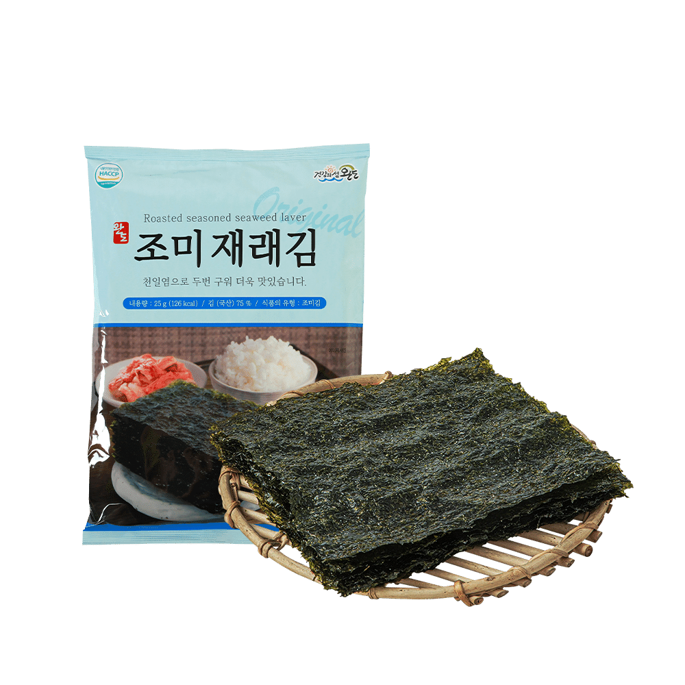 흥일식품 전장 조미 재래김(25g) 1 개