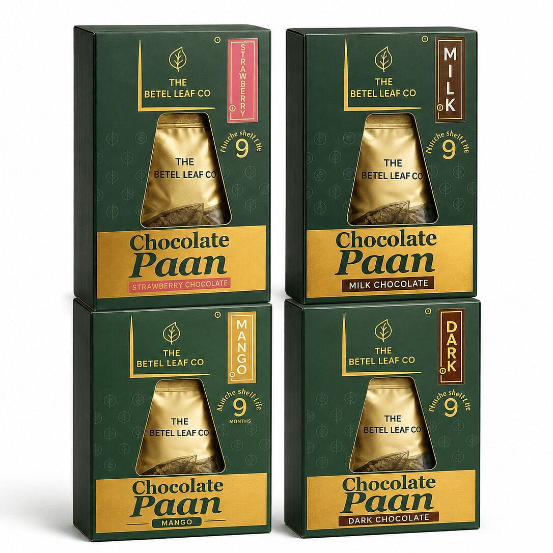 The Betel Leaf Co. Chocolate Paan 4PK 4.98 pack*4 pack