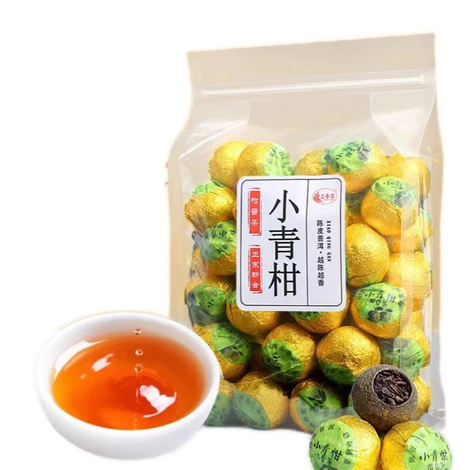 Small green mandarin Pu'er tea 100g*1 bag 100 그램