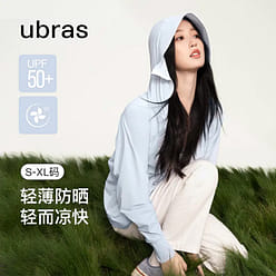 우브라스 여성용 자외선 차단 재킷, 속건 후드 재킷 여성용 자외선 차단 재킷 연한 색상 Purple-L-Shawl 50 그램