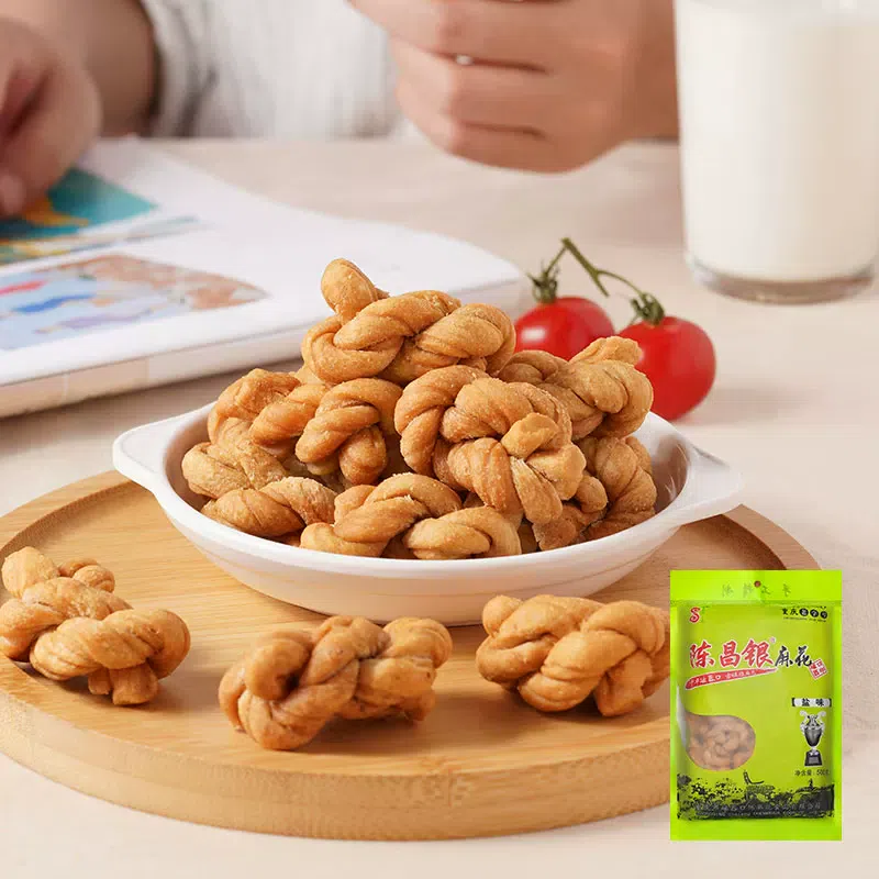 Chen Changyin Twisted Crisp Snack Salt Flavor 500g 500 g