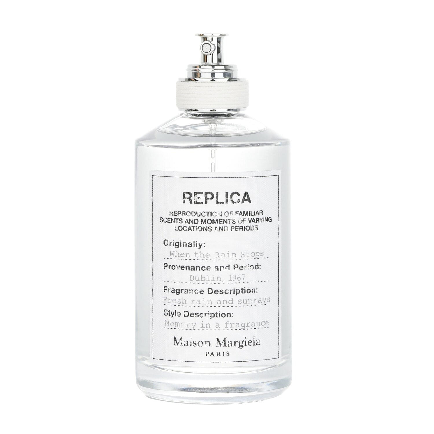 Maison Margiela Replica When The Rain Stops Eau De Toilette Spray 100ml/3.4oz 100 밀리리터