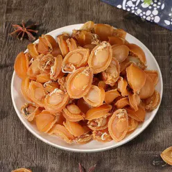 Dried seafood, Buddha jumping over the wall, raw materials, boiled soup, porridge, wrapped rice dumplings, dried abalone, 50g*1 bag, about 20-30 pieces 50 g