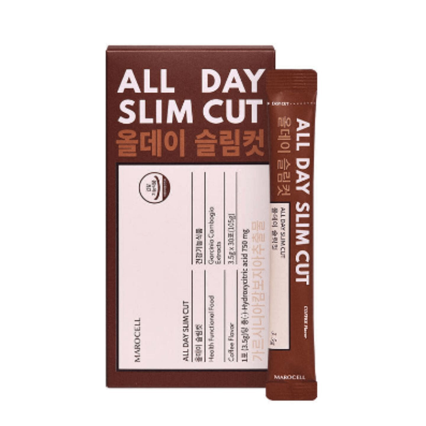 MAROCELL All Day Slim Cut Garcinia Instant Coffee 1 box