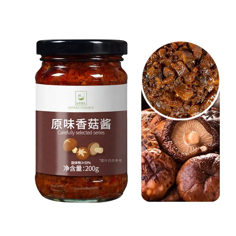 Tanimoto Road's versatile delicious shiitake mushroom sauce 200g*1 bottle 200 그램