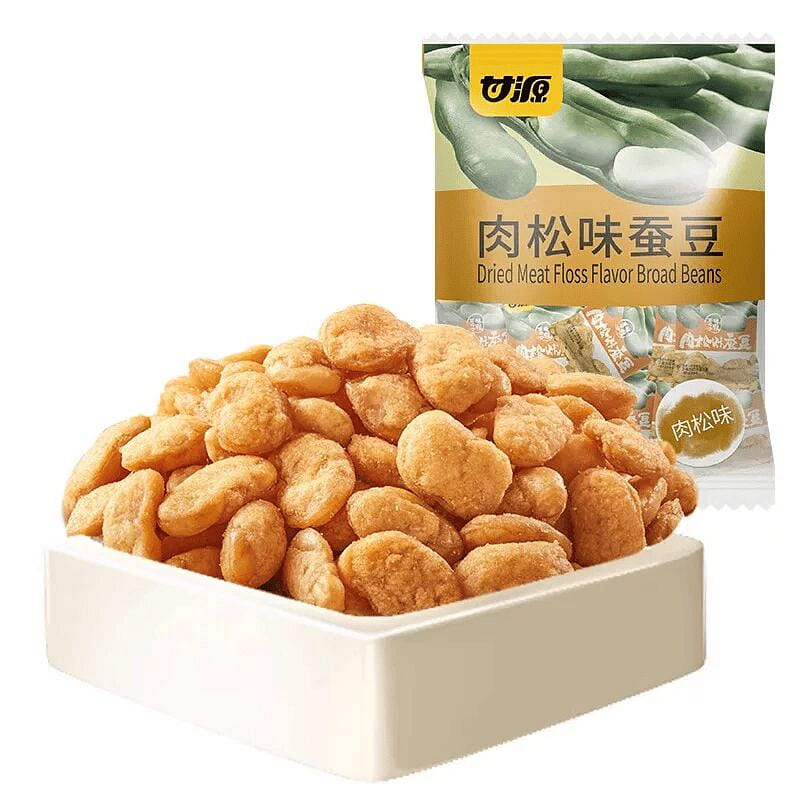 Ganyuan Pork Floss Flavored Fava Beans 500g. 500 g