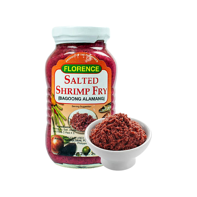 Florence Bagoong Alamang Salted Shrimp Fry 340g - Weee!