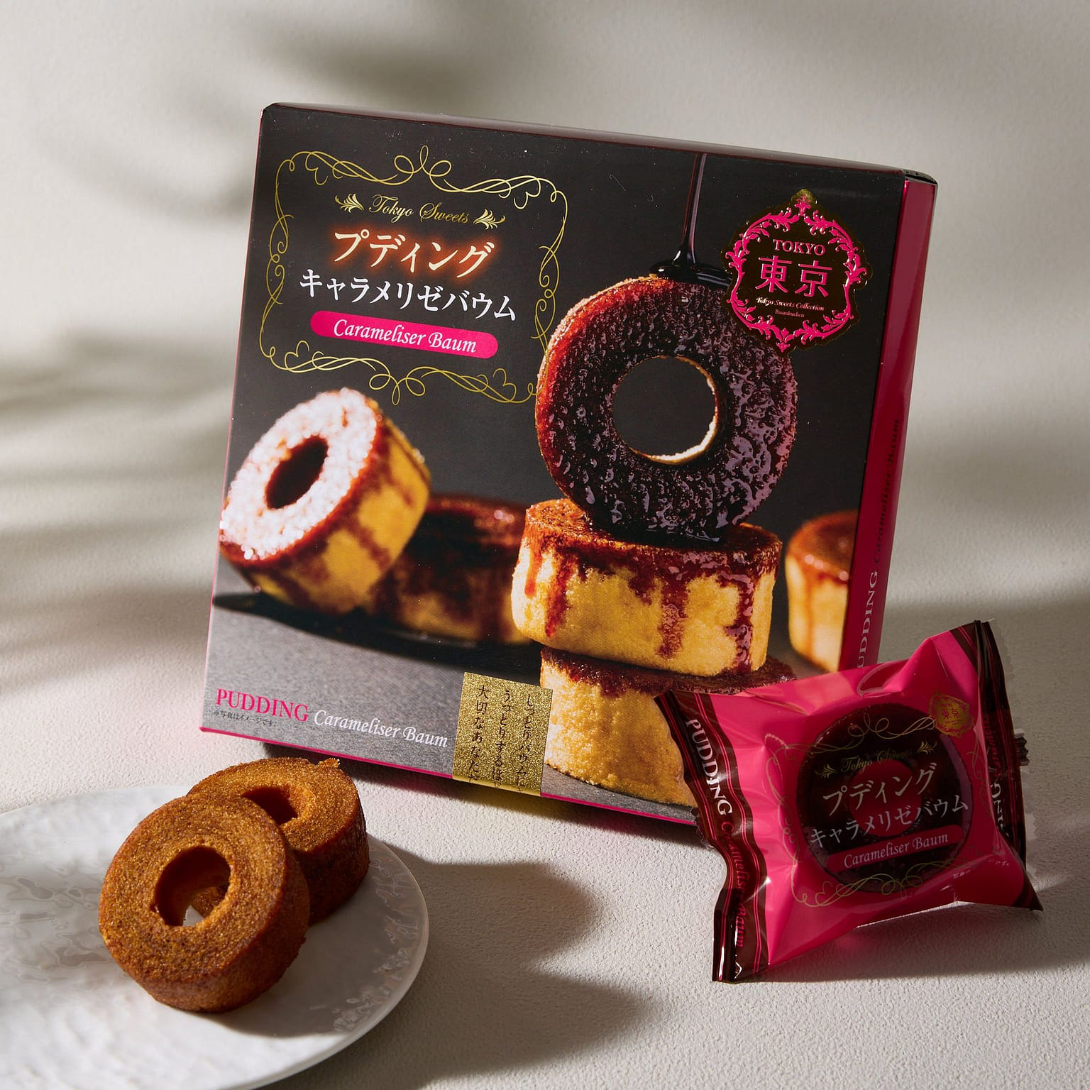 Caramel Pudding Baumkuchen (6 Pieces) 341 그램