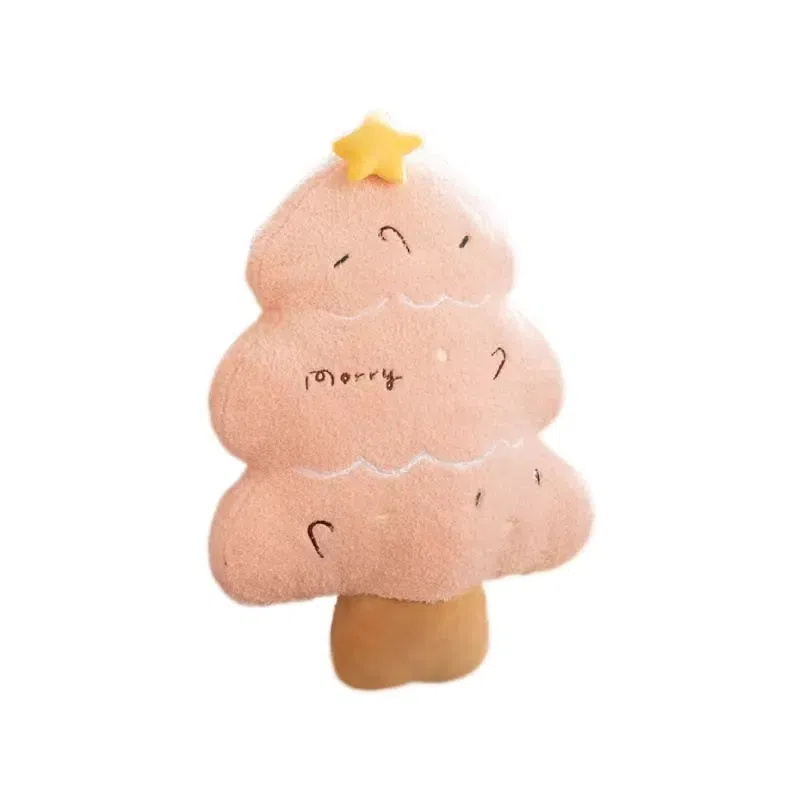 Christmas Tree Colorful Lines Throw Pillows Christmas Decoration -Pink(55cm) 1 개