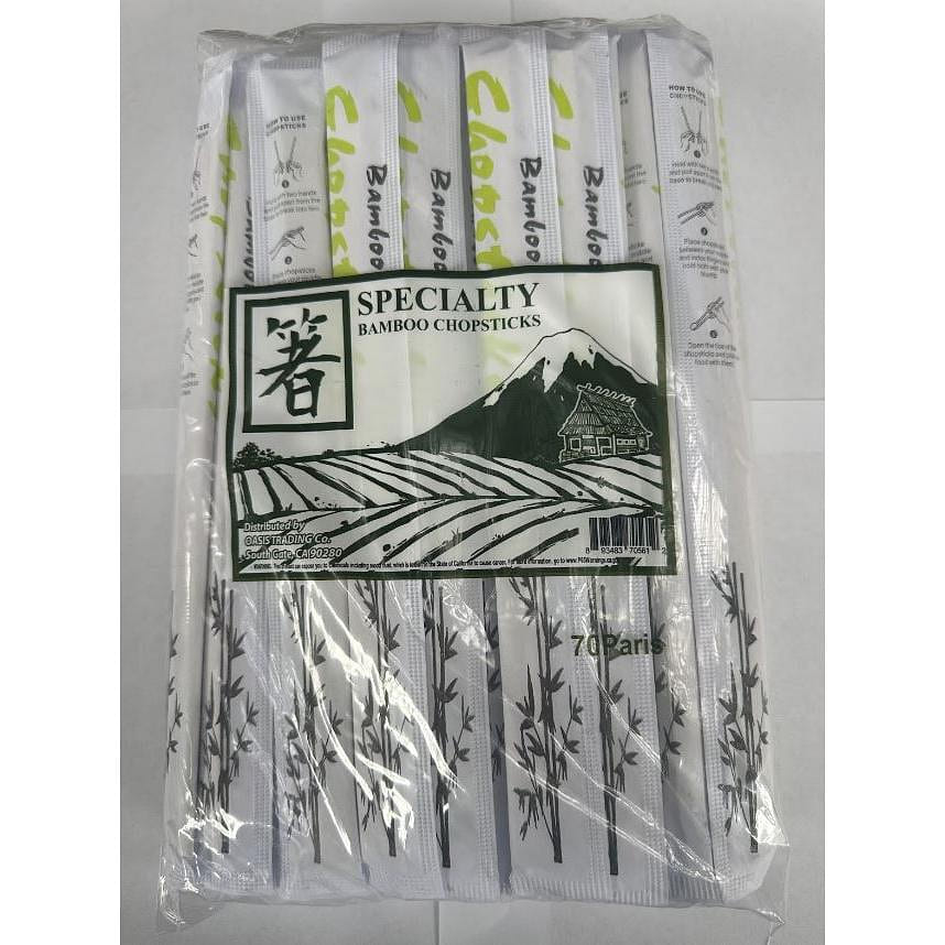 BAMBOO CHOPSTICKS 9" 70/20 1 개