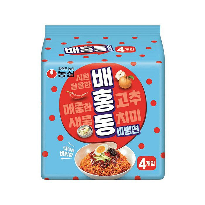 Nongshim Baekhongdong Cold - 137g x 4 Packs 548 g