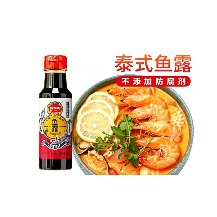 225ml*1 bottle of Phoenix Fish Sauce. 225 ml
