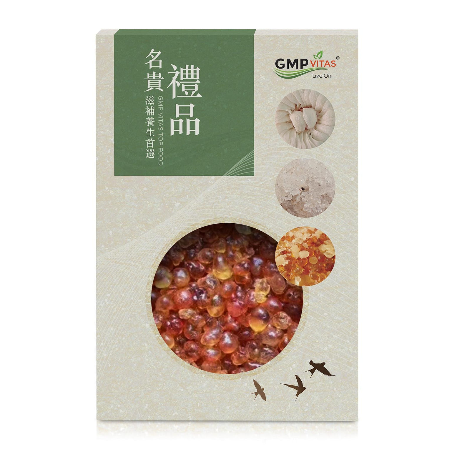 GMP Vitas Natural Wild Peach Gum Edible Tao Jiao 450g 16oz 1 파운드