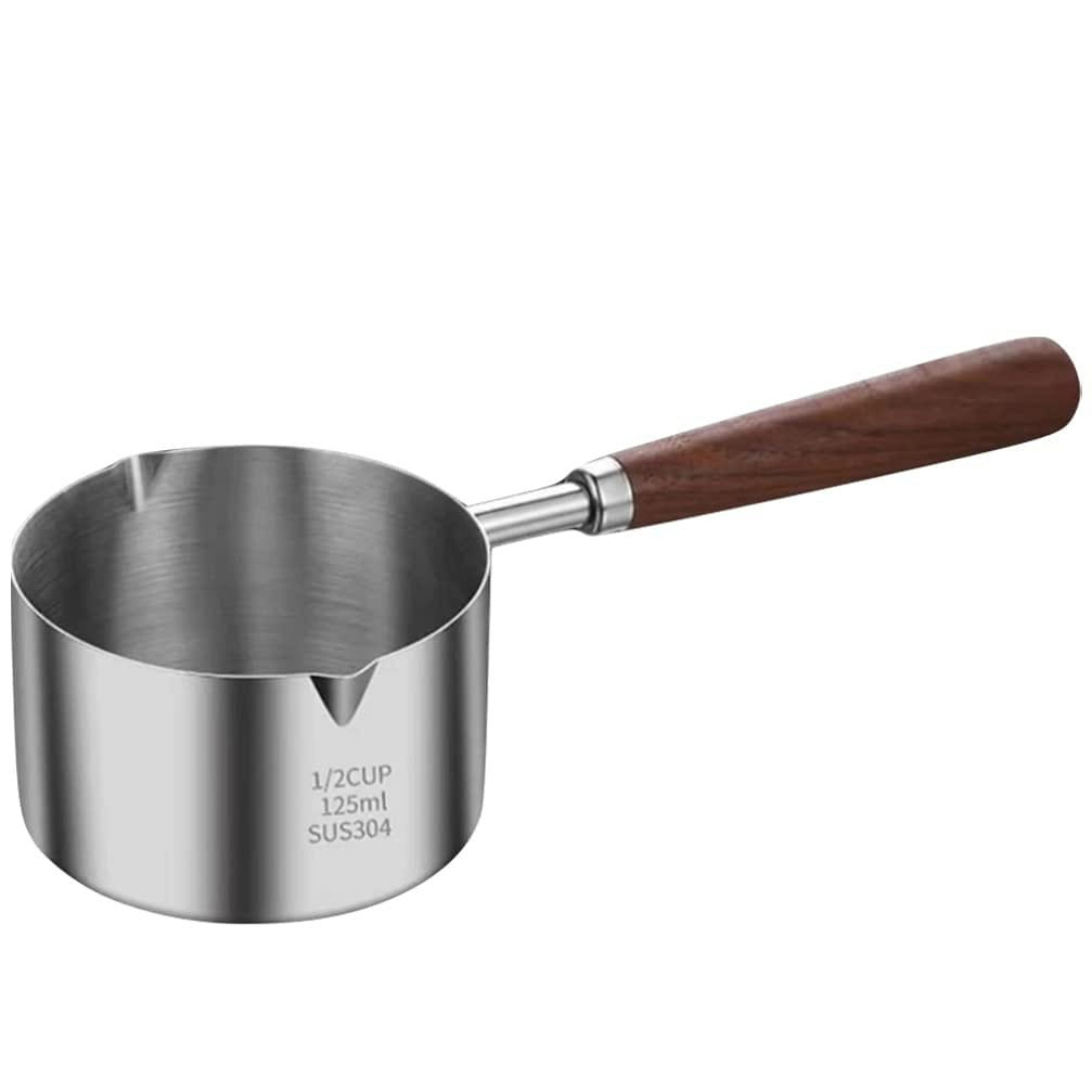 Pot with Oil Cooking Ladle Kitchen Cookware Reusable Sauce Pan Milk Pan 8.5CM 1 개