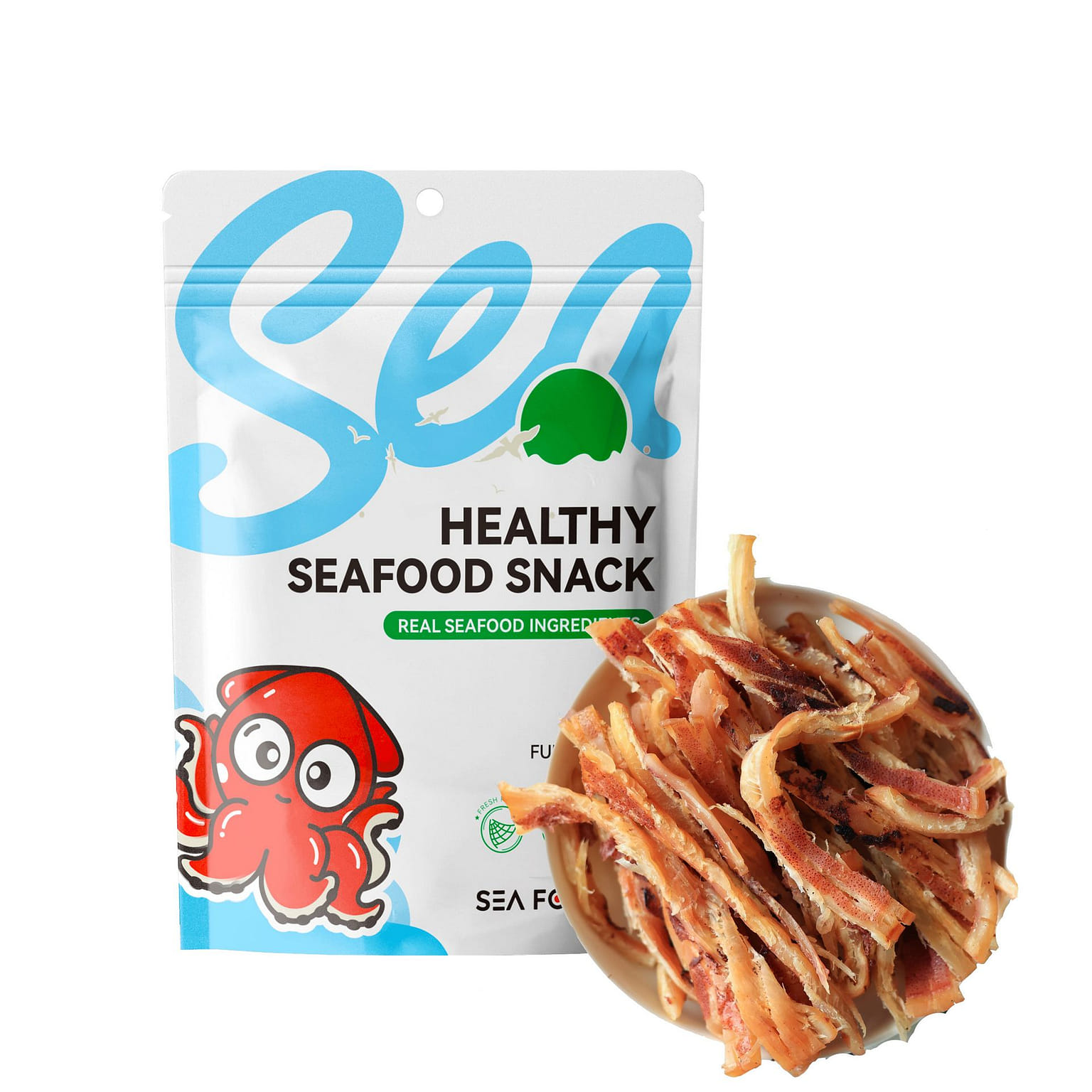 Shredded Squid(Original) Squid snack 80 그램