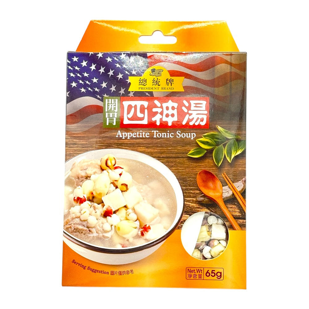President Brand Si Shen Tang Appetite Tonic Soup for Spleen and Digestion 65g 1 개