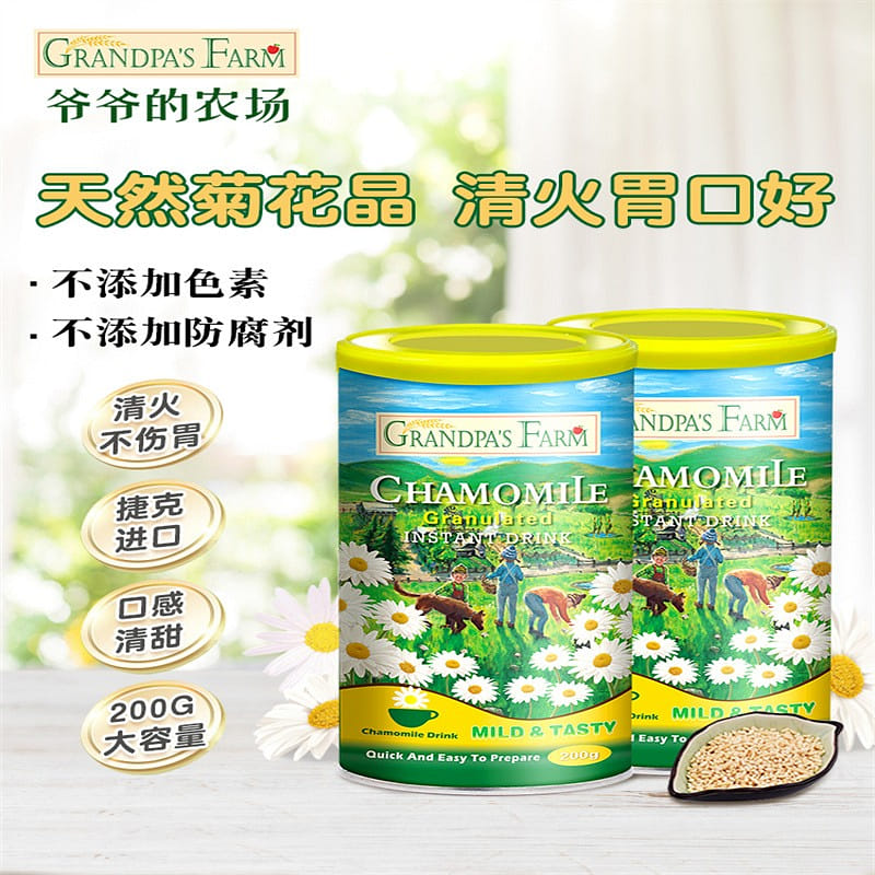 爺爺的農場 菊花晶清火寶200g/罐 1 罐