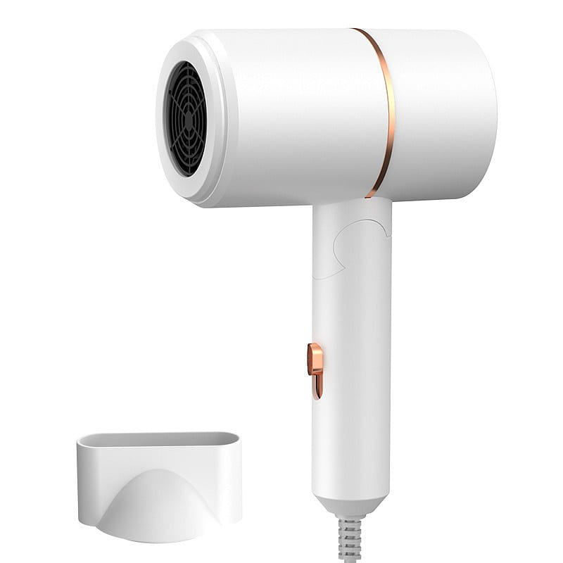 Hair Dryer White - Folding model (US Gauge 110V) 1 box