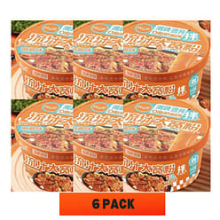 TianXiaohuaFlowingSauce Wide RiceNoodles 288g*6pcs 288 g