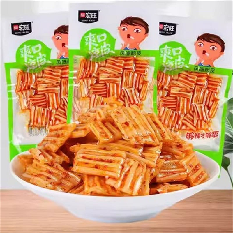 Hongwang Cooler Skin 25g/bag Ice Cold Vermicelli Nostalgic Flavor Vermicelli Sna 25 그램