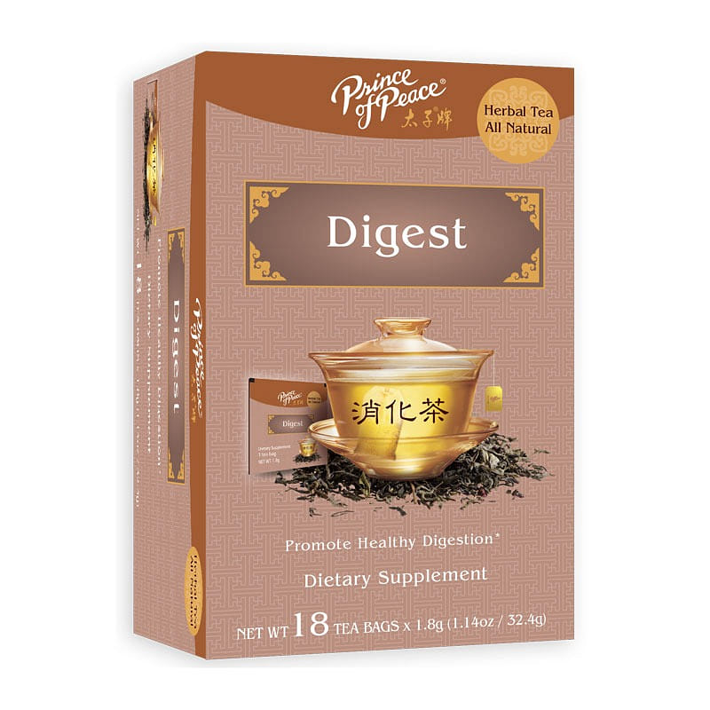 Prince of Peace Digest Tea, 18 tea bags 1 กล่อง