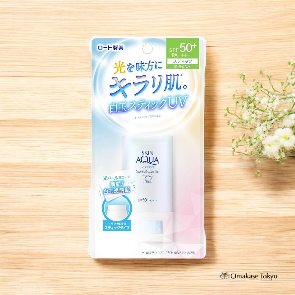 Rohto SKIN AQUA Super Moisture UV Light Up Stick 19 กรัม