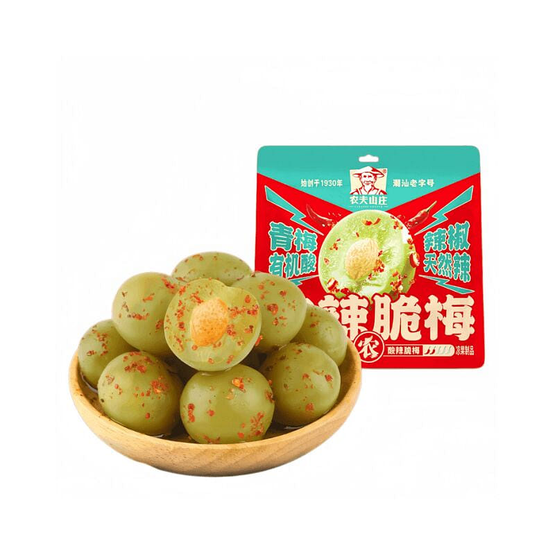 Sour and Spicy Crispy Plum 168g * 1 Bag 168 g
