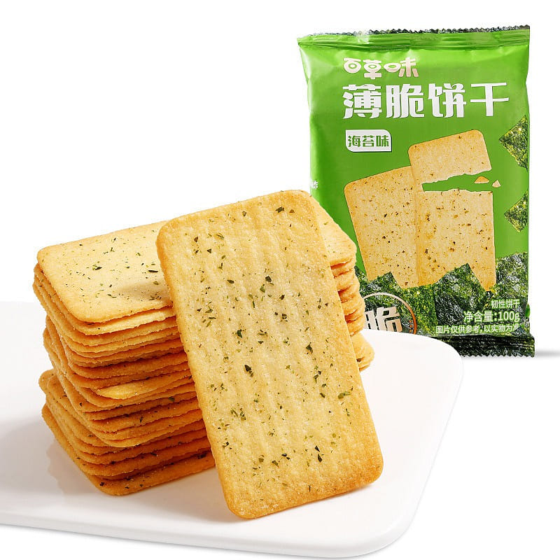 비앤체리 김 크래커 100g 1 팩