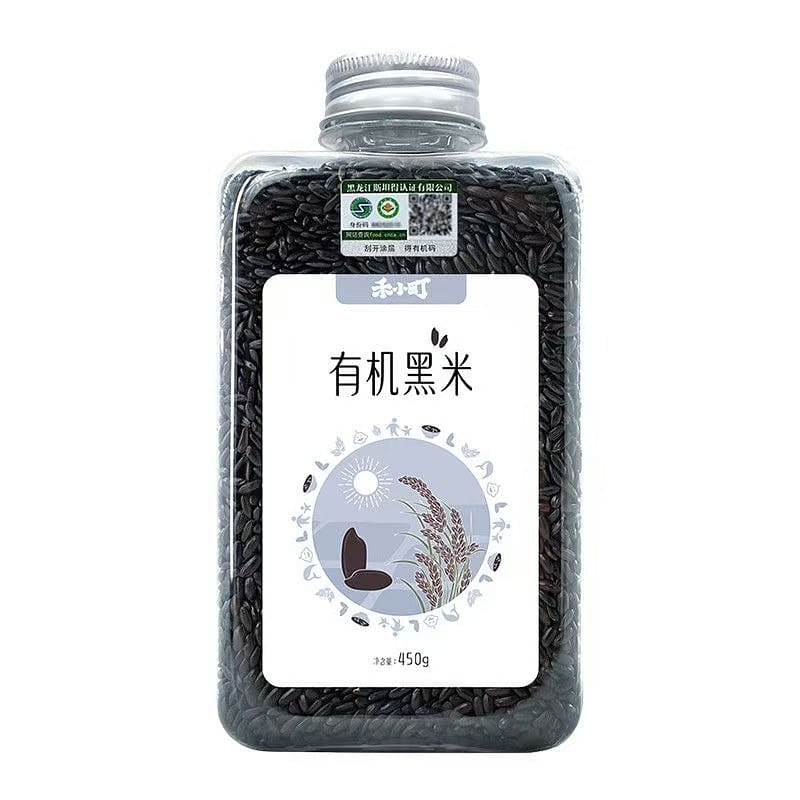 Hexiaocho Organic Black Rice 450g 1 bottle