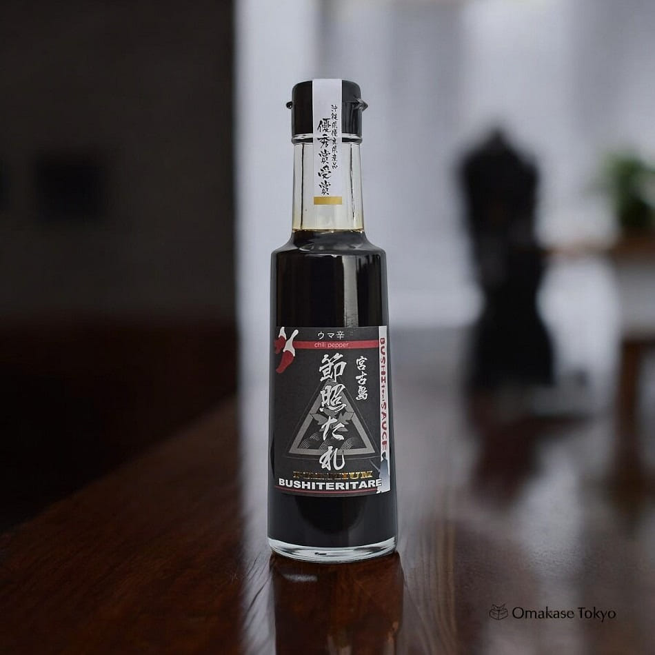 Okinawa PREMIUM Spicy & Umami Hot Sauce w/ Island 230 그램