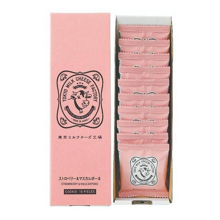 TOKYO MILK CHEESE FACTORY Strawberry Cookies10pcs/ 1 케이스