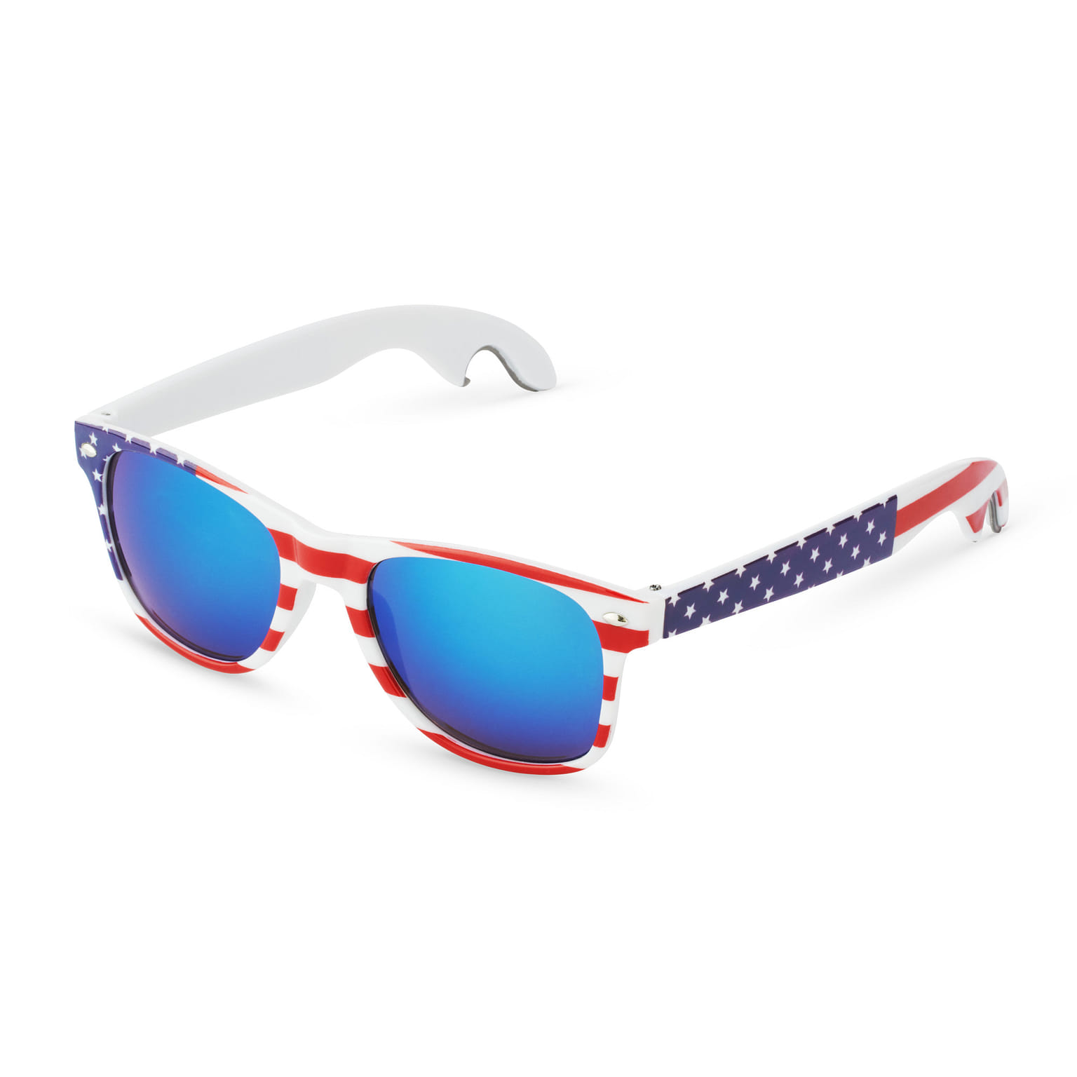 Americana Bottle Opener Sunglasses by Foster & Rye™ (CDU of 6) 1 ส่วน