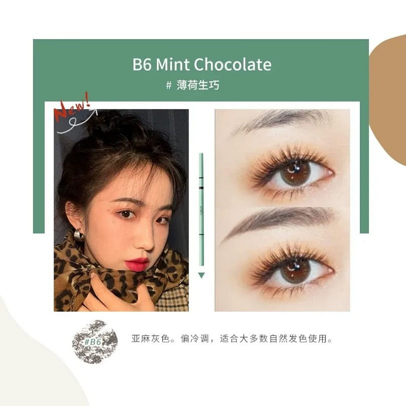 Floria Dual-Ended Eyebrow Pencil B6 1 box