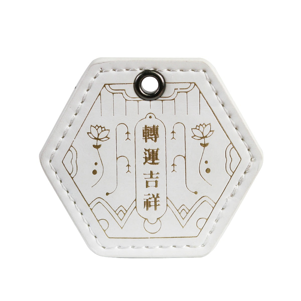MAZUBUYBUY  Guanyin Leather Amulet Lucky Charm1pcs 28 กรัม