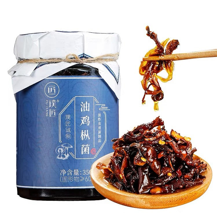 Pu Jiang Macrolepiota Albuminosa Sauce 1 bottle 350 กรัม