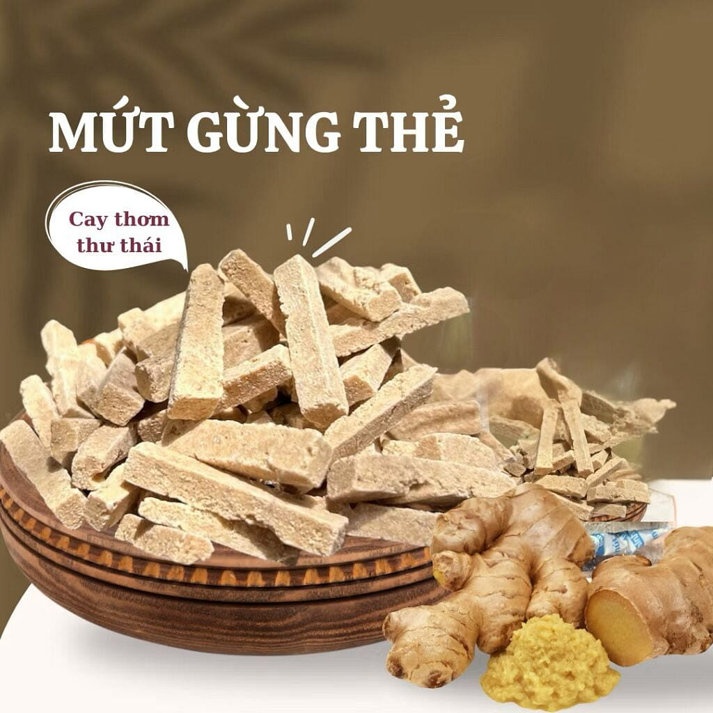 CANDIED GINGER WITH ROCK SUGAR DELICIOUS, WARMI 250 그램