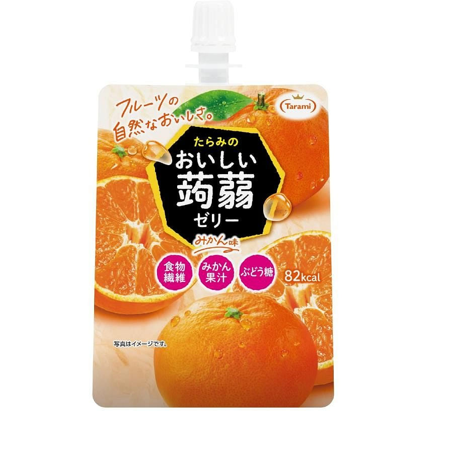 Tarami Konjac Juice Jelly Citrus Flavor 150g 1 pack