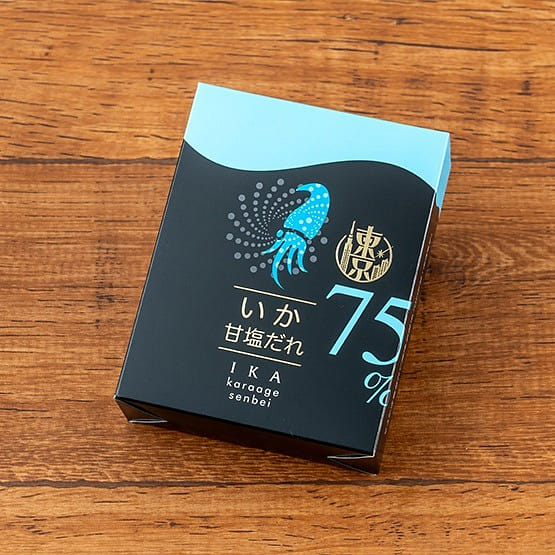 ETSUZEN MAE SEAFOOD CLUB Ika Karaage Senbei 30g 1 케이스